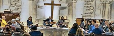 Veillées avec chants, guitares, méditation et célébration de la Cène